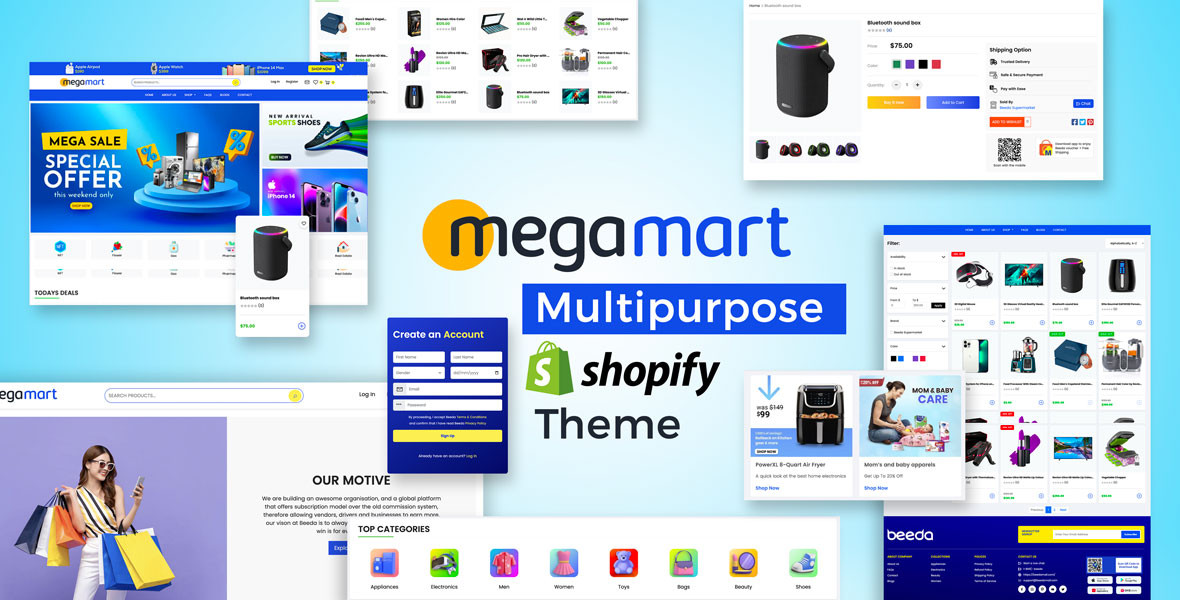 Megamart | Multipurpose Shopify Theme