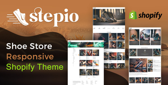 Stepio | Shoe Store Responsive Shopify Theme